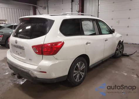 2017 Nissan Pathfinder Sv z USA, uszkodzony, nr VIN 5N1DR2MN7HC665749